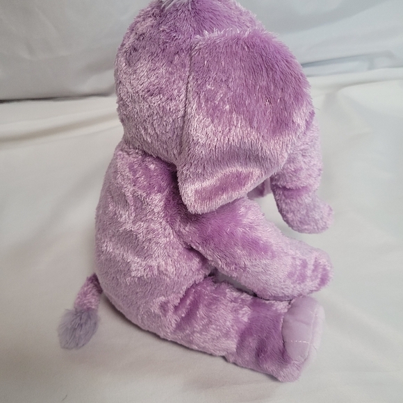 Kohls Cares Dr. Suess The Nose Book Purple Elephant Plush 12" Stuffed Animal - Picture 2 of 6
